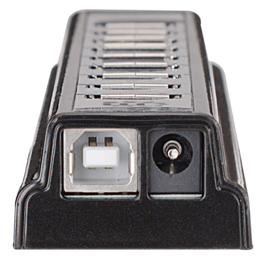 MANHATTAN USB-HUB 10-Port USB 2.0 Desktop Hub schwarz