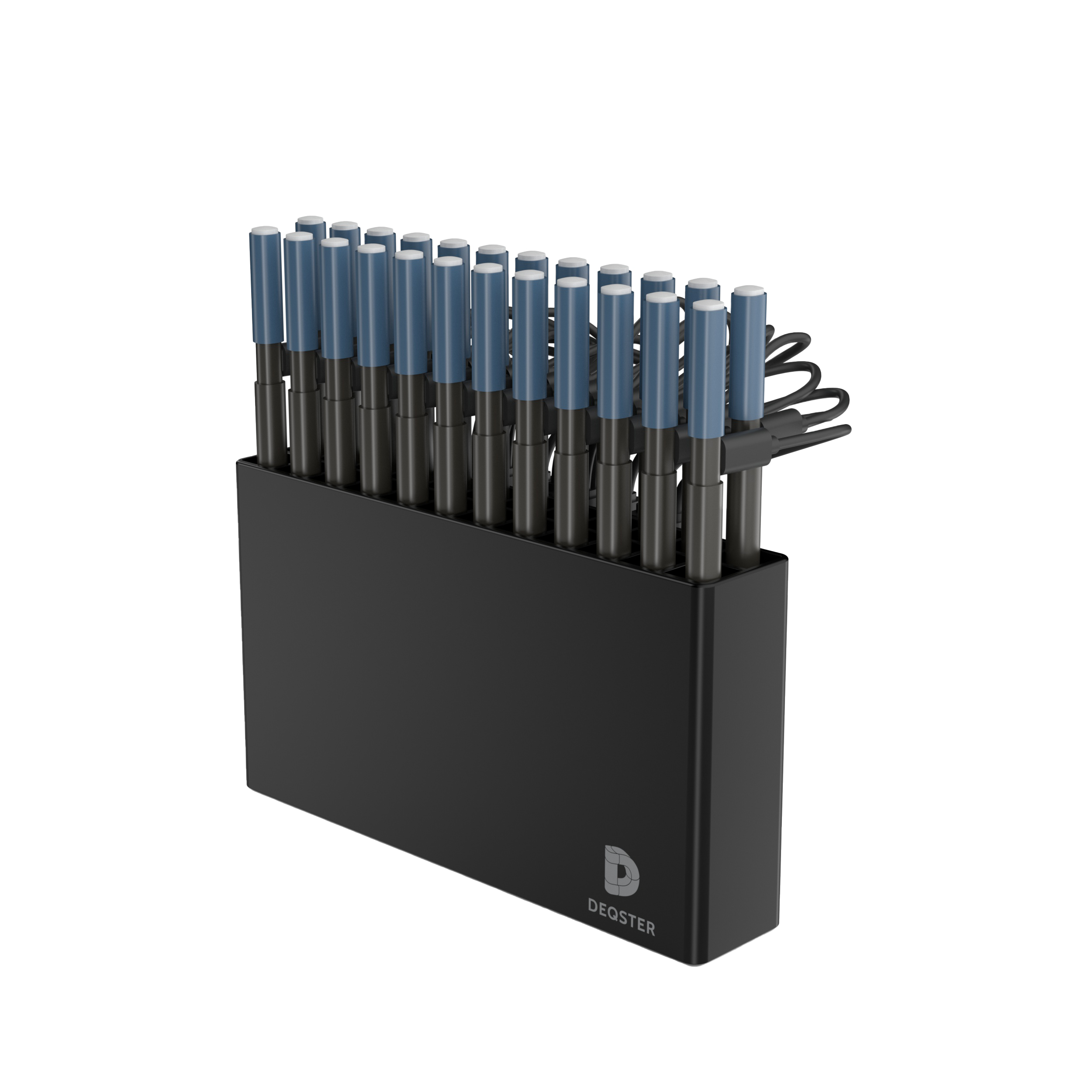 BUNDLE: DEQSTER STYLUS MULTI-CHARGER STATION INCL. EU P