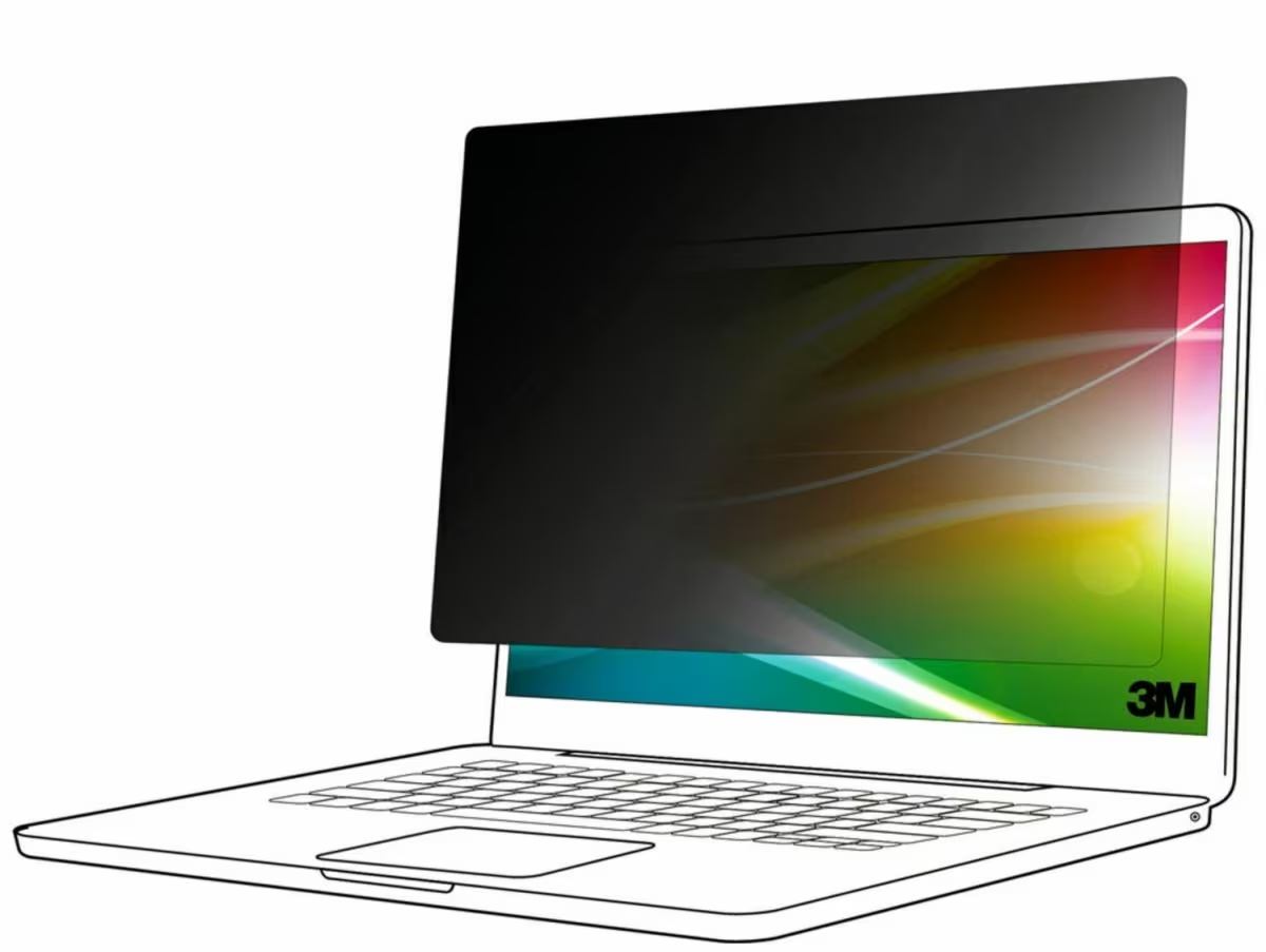 3M BP160W1B Bright Screen Privacy Filters for 40,64cm 16Zoll Laptops and Tablets