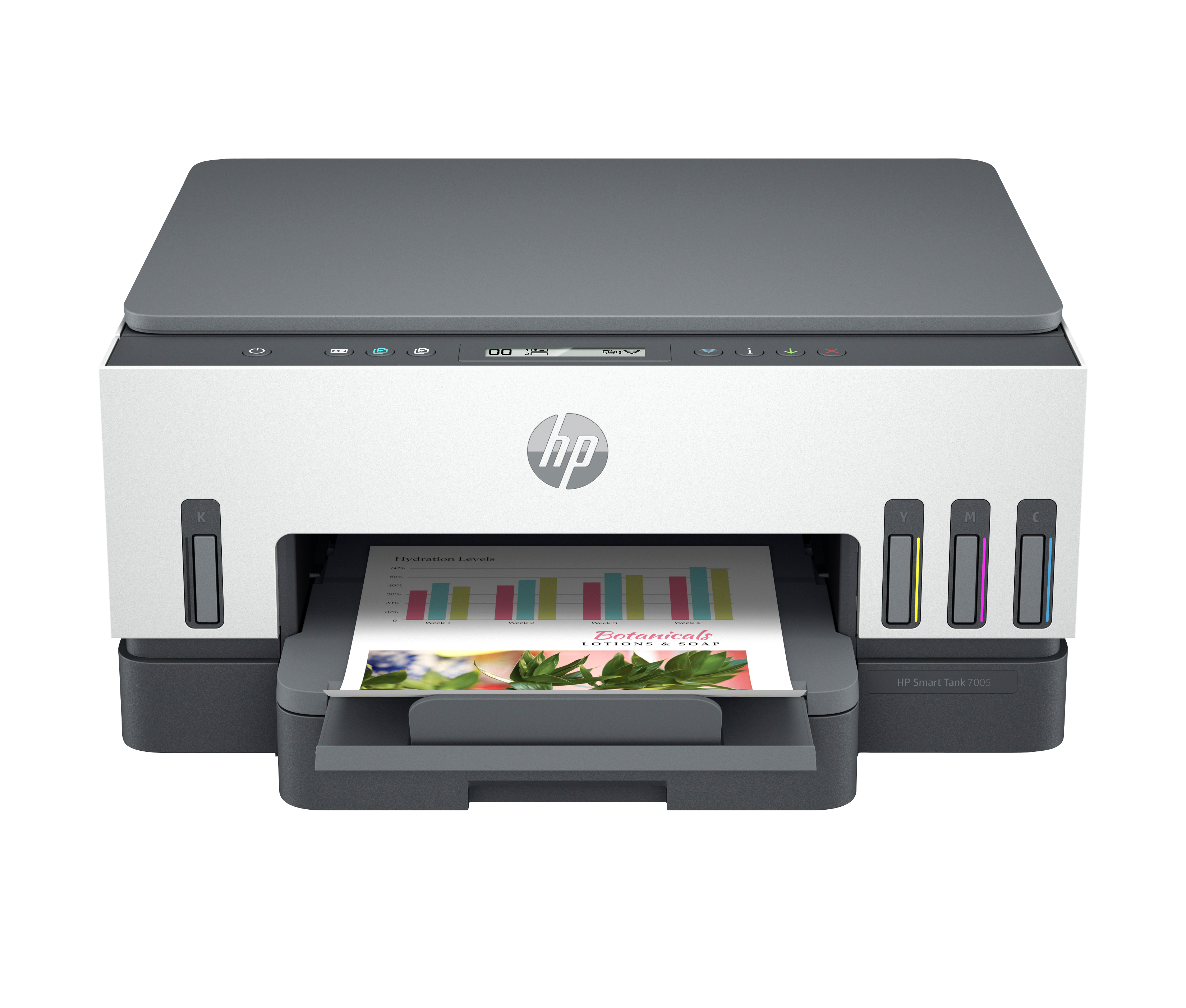 AKTION: HP Smart Tank 7005 3 in 1 Tintenstrahl-Multifunktionsdrucker grau mit 20 Euro CashBack