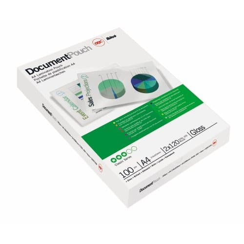 GBC Laminierfolien glänzend für A4 80 micron, 100 St.