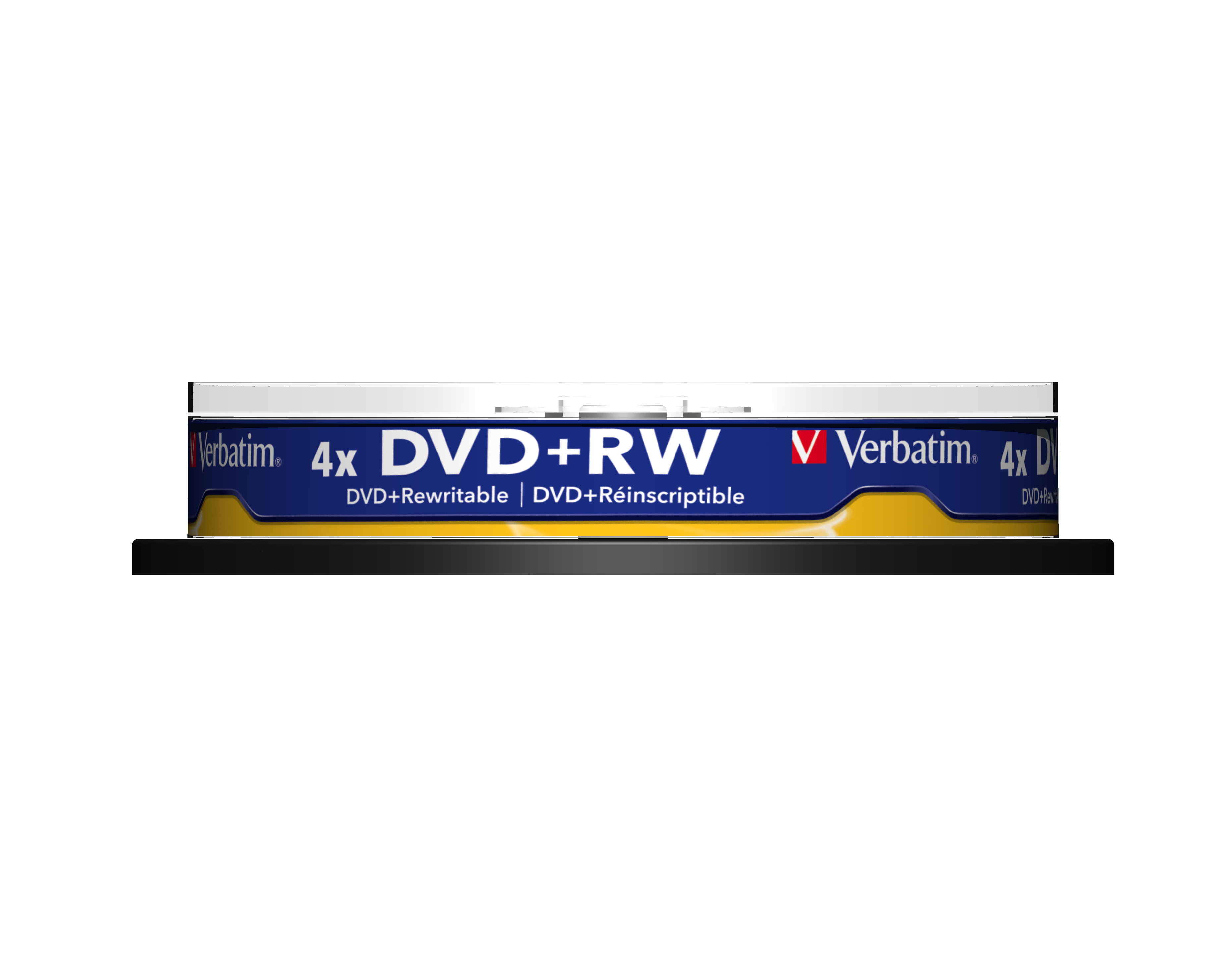 verbatim DVD+RW 4,7 GB wiederbeschreibbar, 10 St.