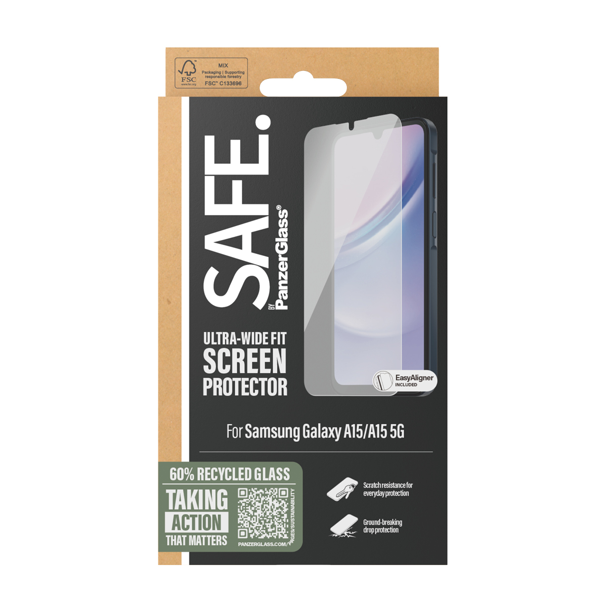 SAFE BY SCREEN PROTECTOR BY SAMSUNG NEW A14 AND A14 5G ULTRA