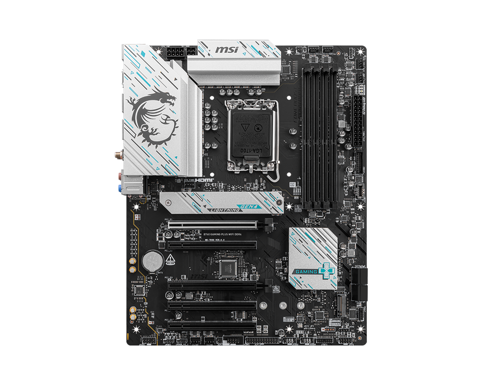 MSI B760 Gaming Plus Wifi DDR4 (1700) (D)