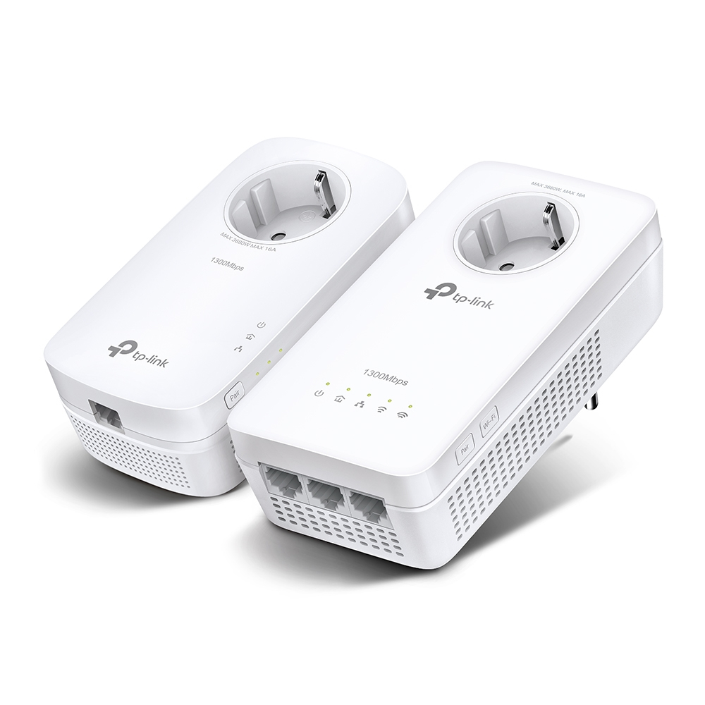 TP-Link Powerline TL-WPA8631P AV1300 3-Port KIT V4.6