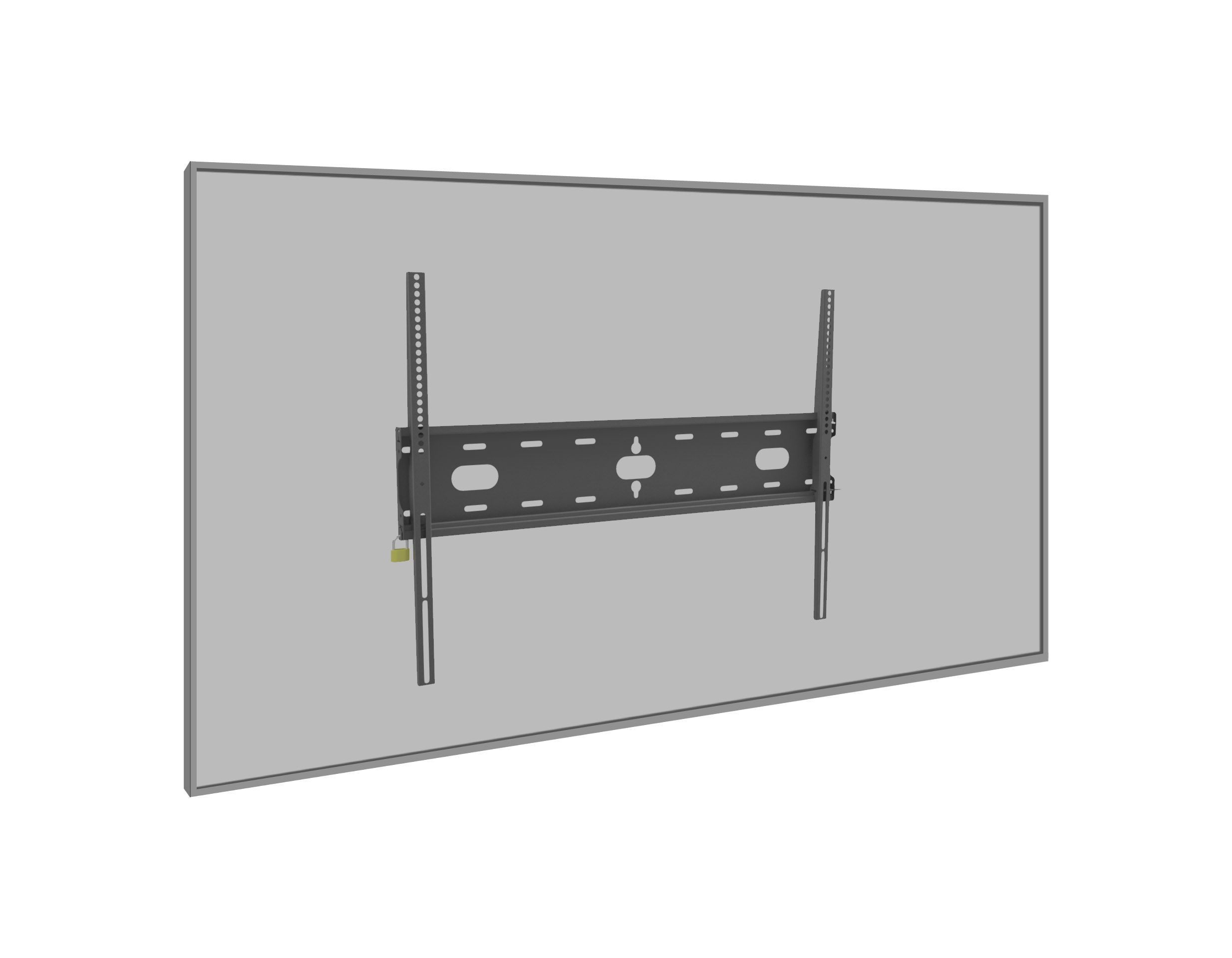 UNIVERSAL WALL MOUNT VESA 800X600 LOCABLE DESIGNED FOR TOU