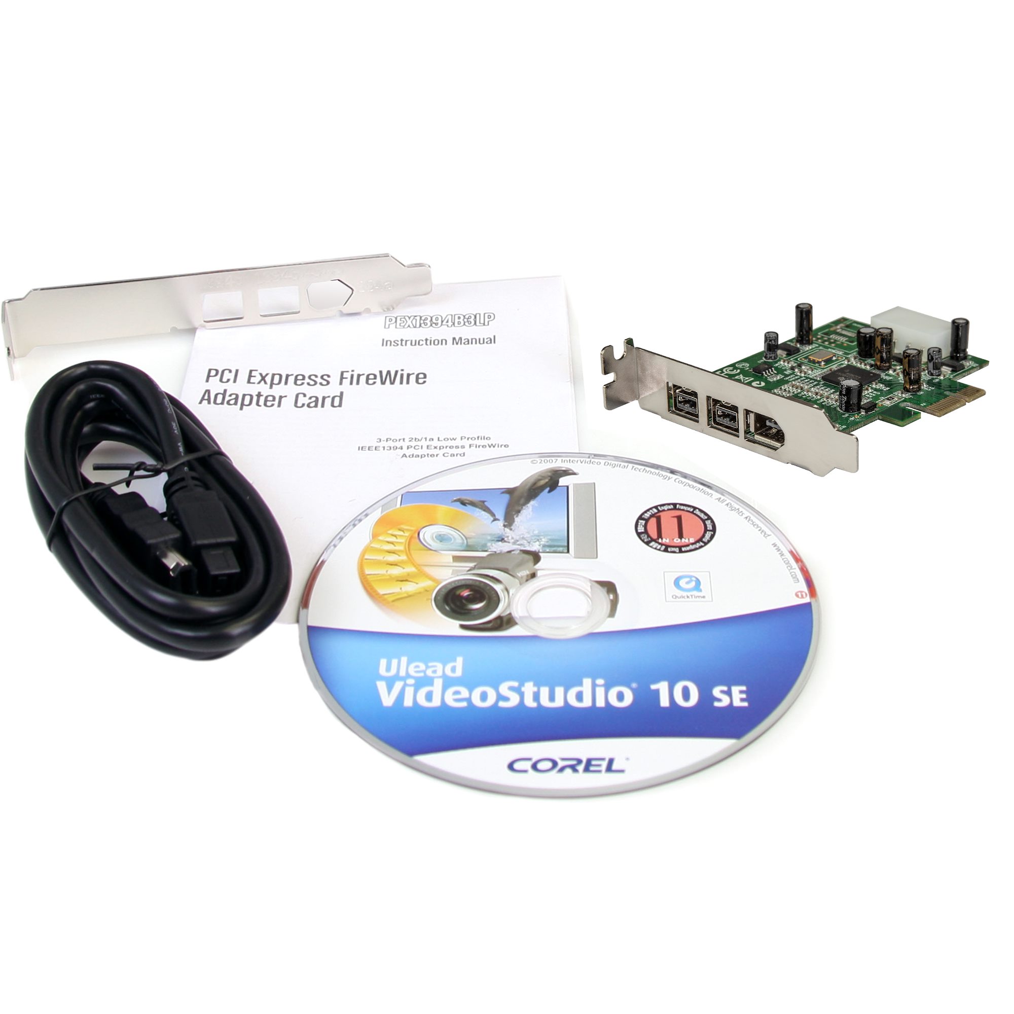 PCI EXPRESS FIREWIRE CARD .