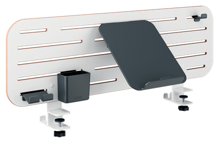 LEITZ Pegboard Anbau-Schreibtisch-Organizer weiß , 1 St.