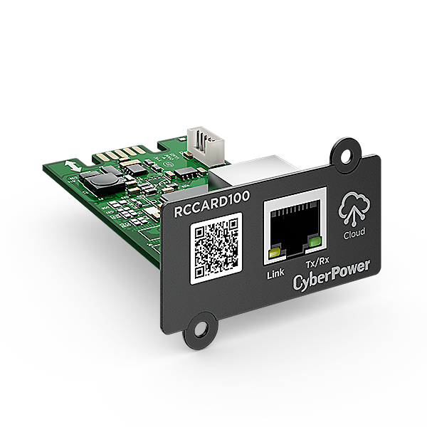 CYBERPOWER RCCARD100 Network Card fuer PowerPanel Cloud Service kompatibel mit OR PR OL OLS Modellen