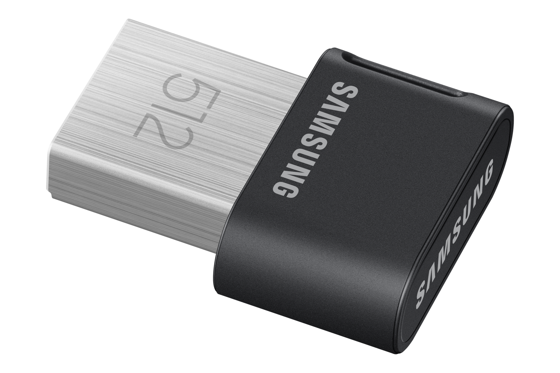 SAMSUNG FIT Plus USB-Stick Typ-A 512GB 400 MB/s Lesen 110 MB/s Schreiben kompakter USB 3.1 Flash Drive mit Schlüsselring Gray
