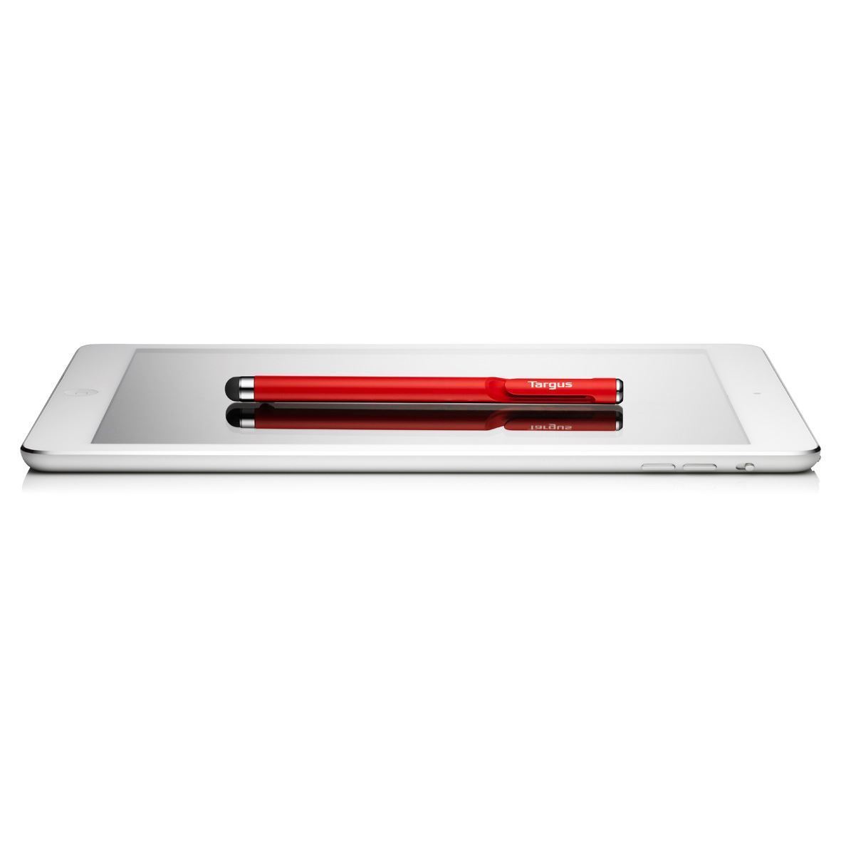 ANTIMICROBIAL STYLUS EMBEDDED CLIP - RED