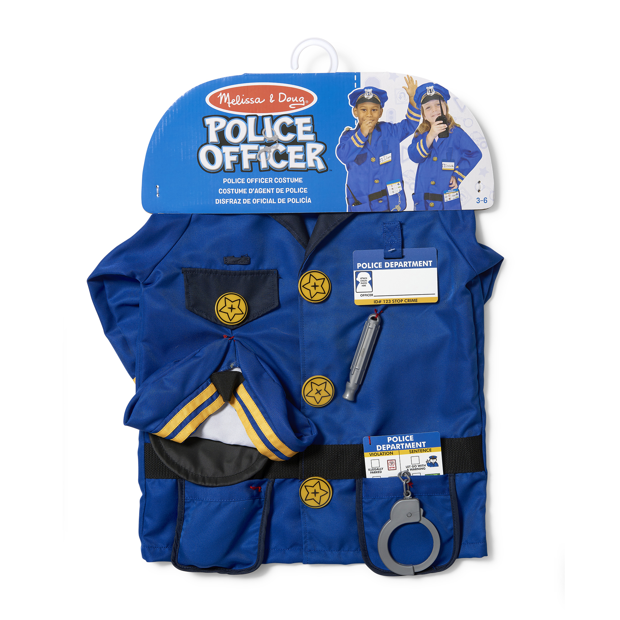Melissa & Doug - Polizei Kostüm, Rollenspiel