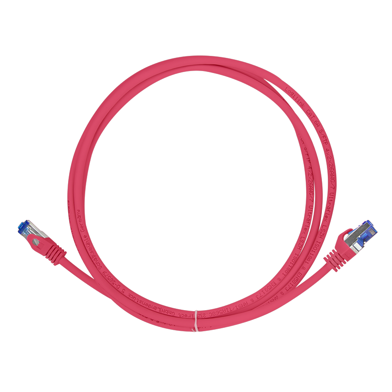 Logilink Patchkabel Ultraflex, Cat.6A, S/FTP, rot, 0,5 m