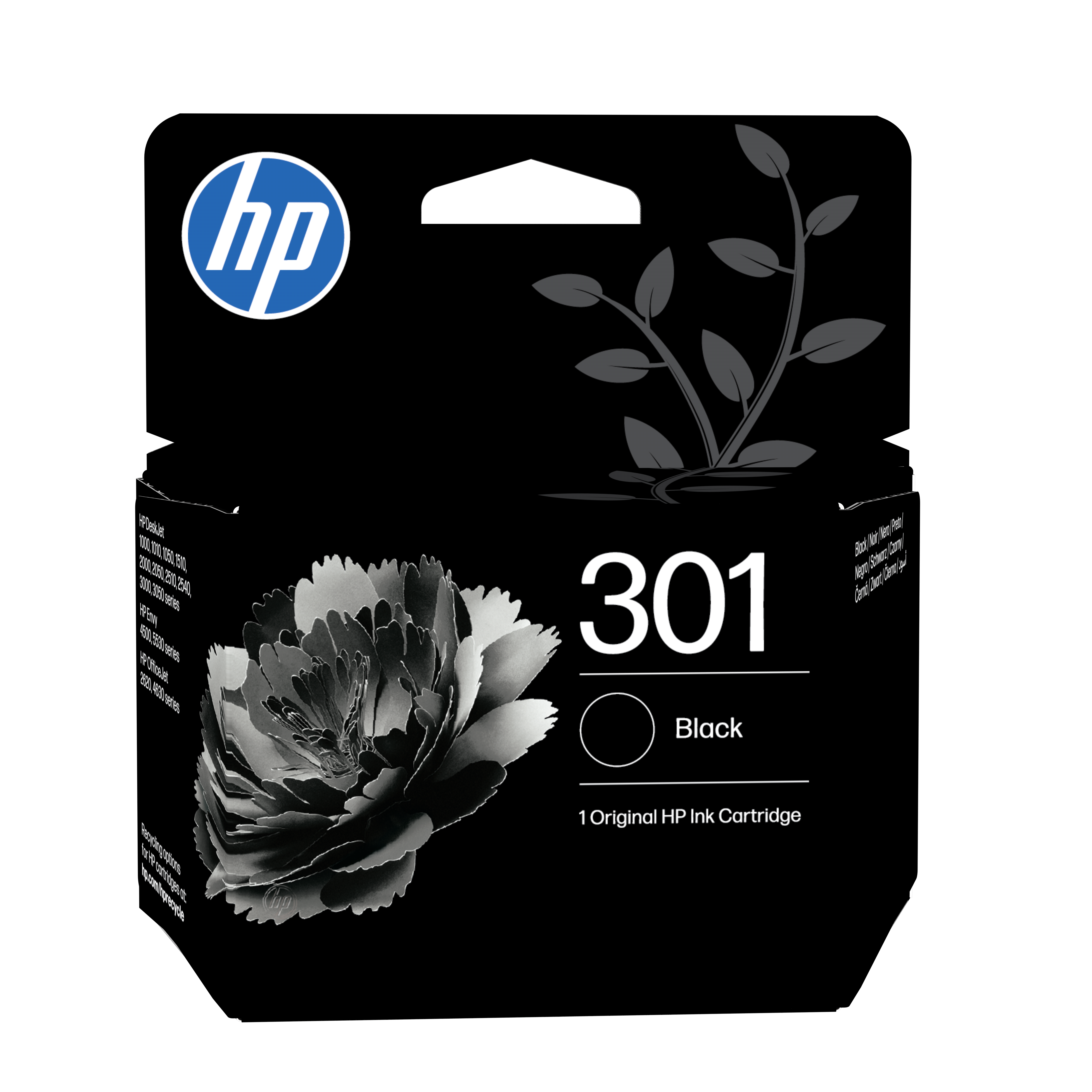 HP 301 Schwarz Tintenpatrone 3ml