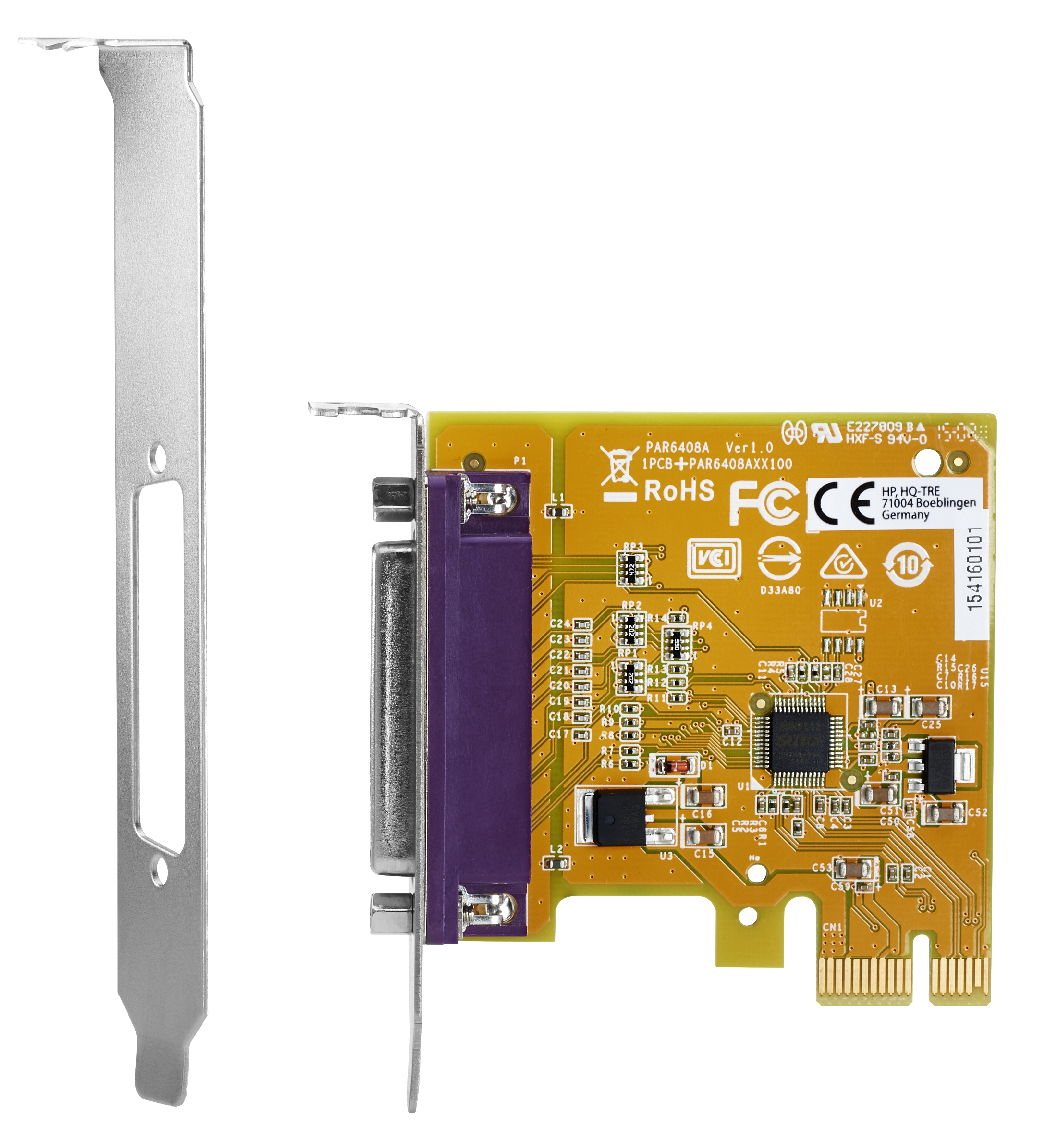 HP PARALLEL PORT CARD PCIE X1