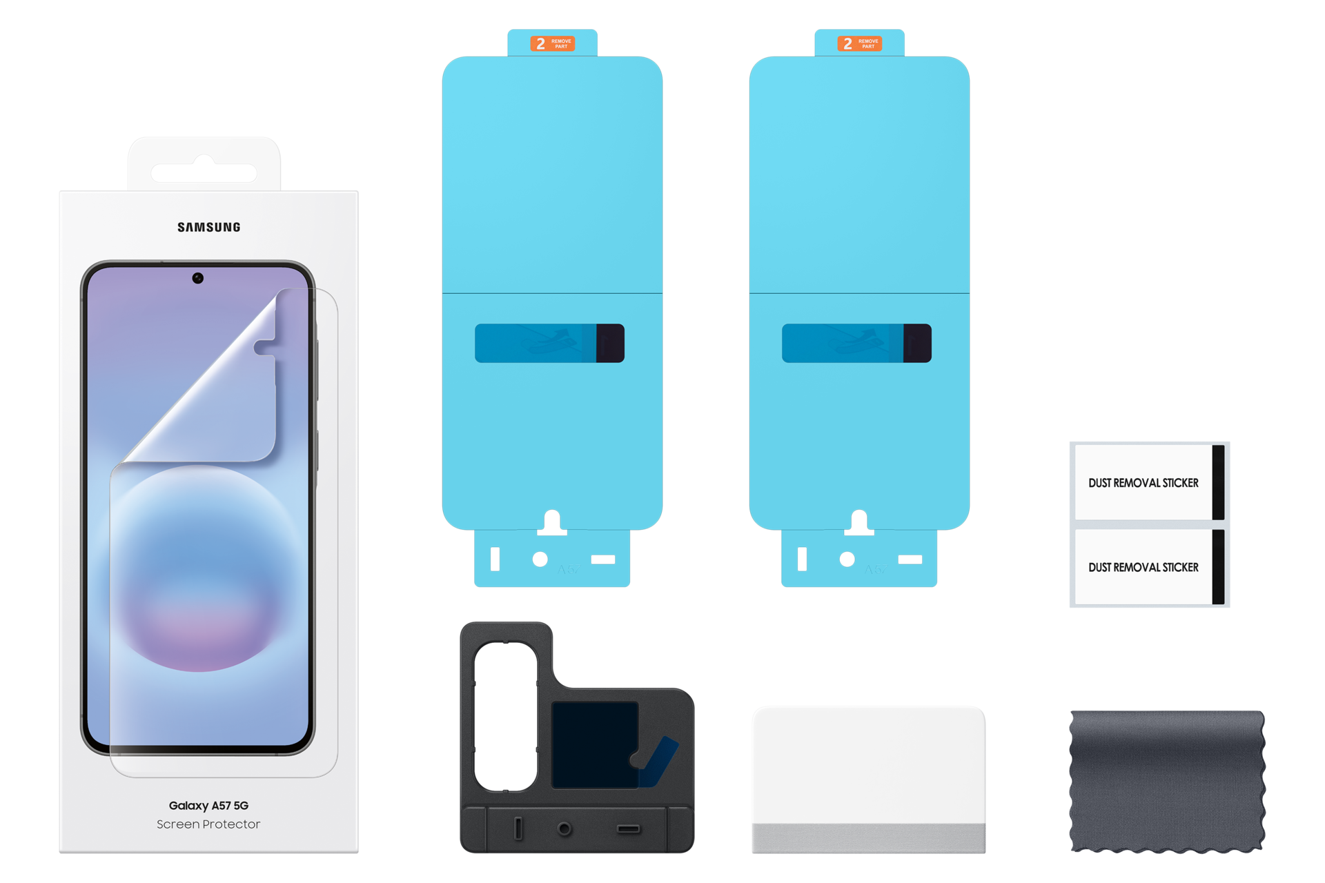SAMSUNG Screen Protector für Galaxy A57 Transparent