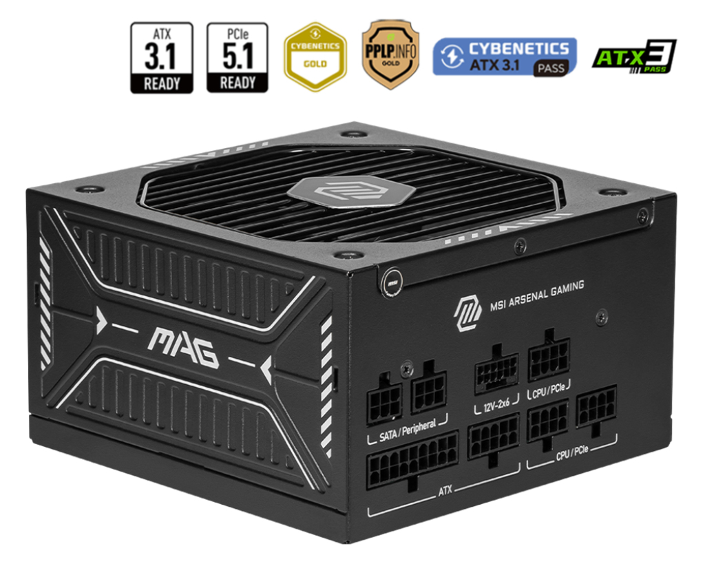 MSI Netzteil MAG A750GLS PCIE5 750Watt