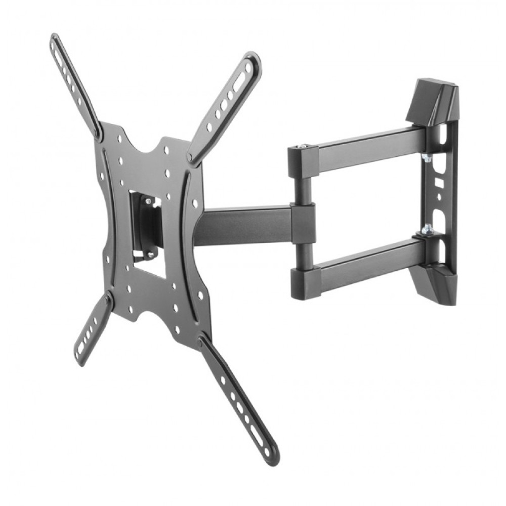 TECHLY Wandhalterung fuer 1 LCD TV LED schwarz 81,28cm-139,70cm 32-55Zoll Slim