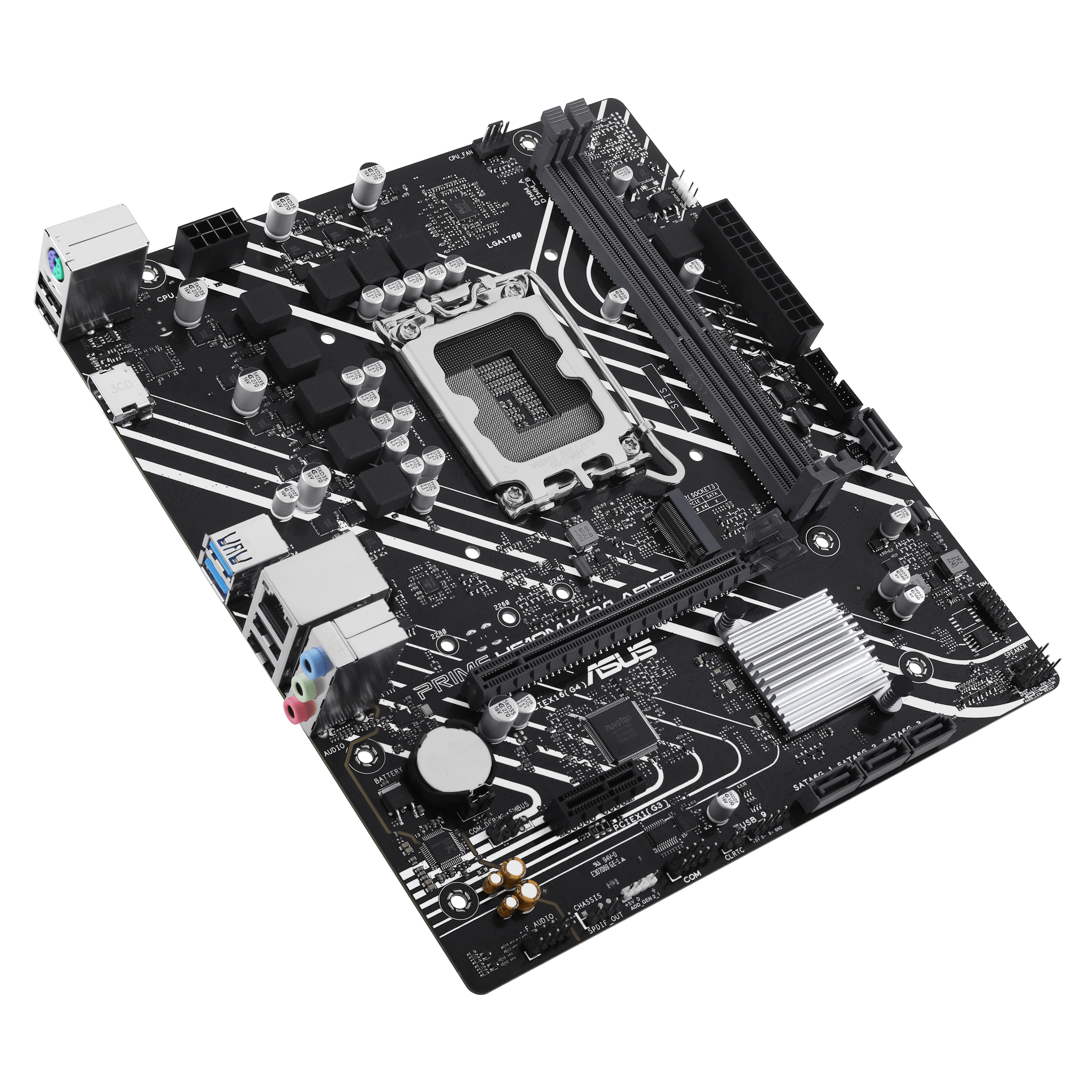 ASUS PRIME H610M-K D4 ARGB LGA1700 micro-ATX motherboard 2xDDR4 4xSATA PCIe 4.0 M.2 slot