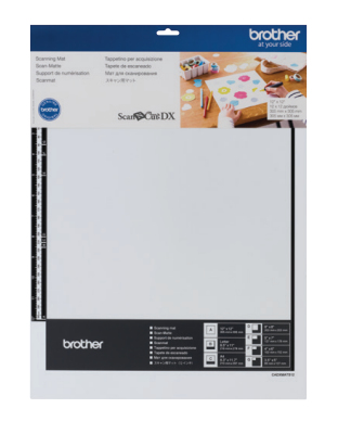 brother CAMATS12 Scanmatte für Schneideplotter Standardmatte 305 x 305 mm (12 x 12 Zoll) für 1 mm dickes Material, 1 St.