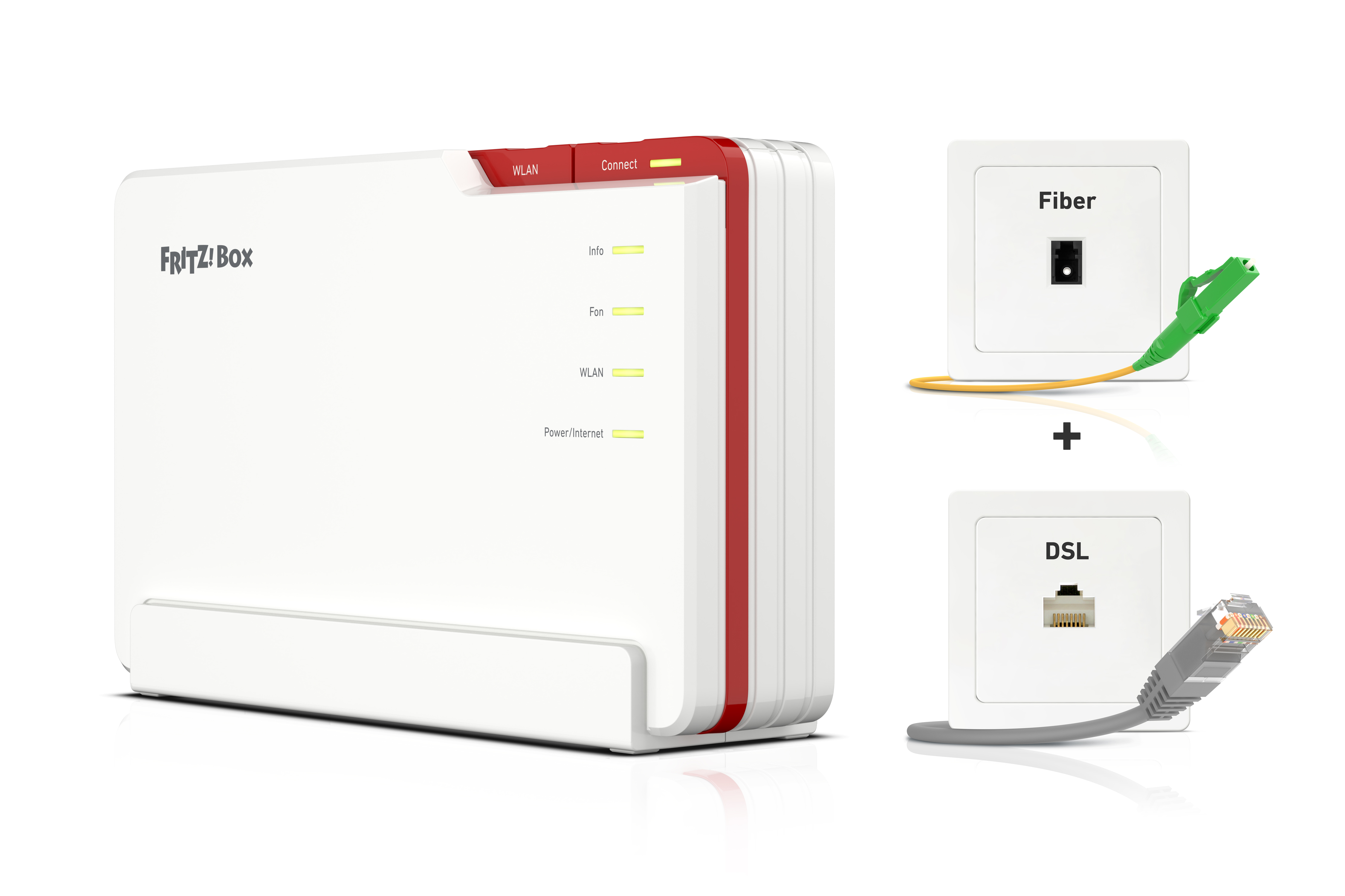 FRITZ! Box 5690 Pro für Glasfaser und DSL mit Wi-Fi 7