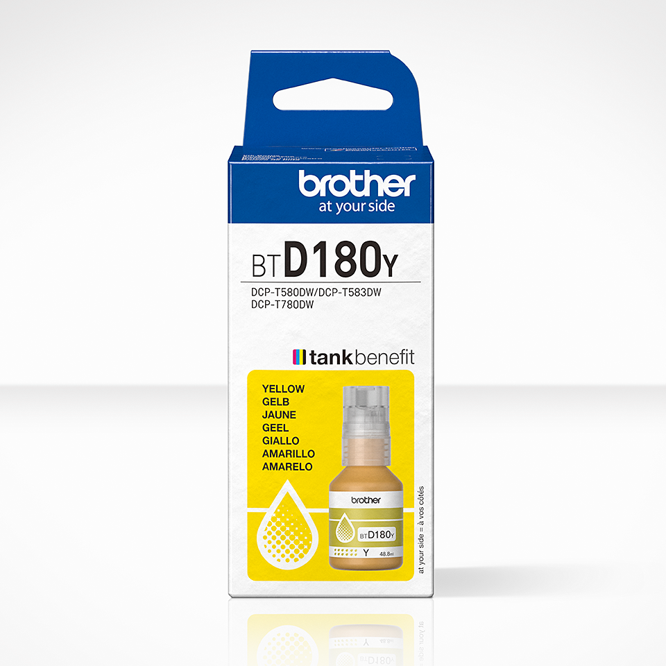 brother BTD180Y gelb Tintenflasche