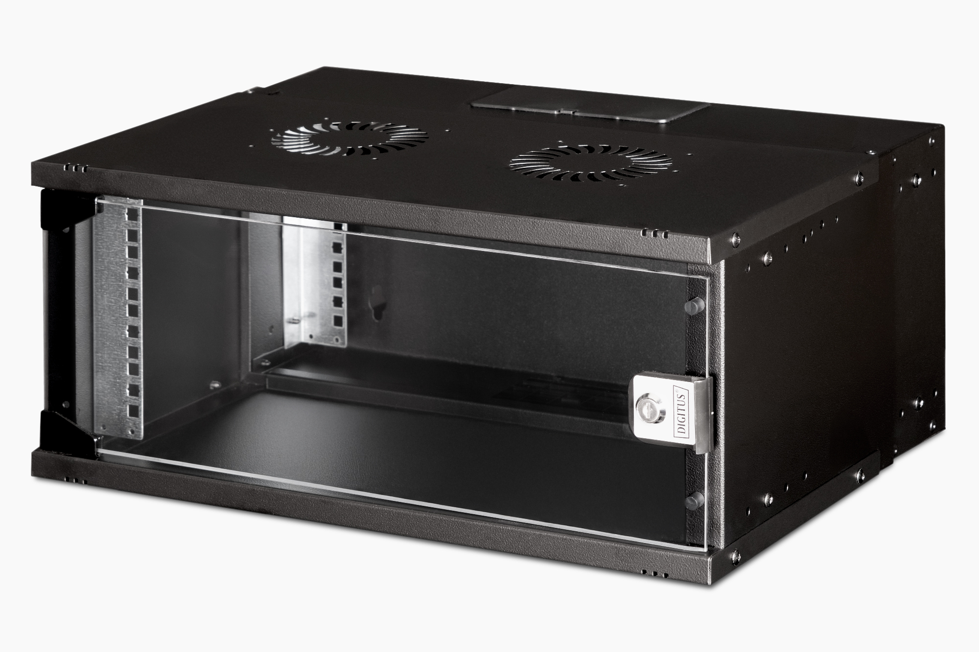 Digitus Wandgehäuse SOHO PRO 4HE 240x540x400 mm 19 schwarz