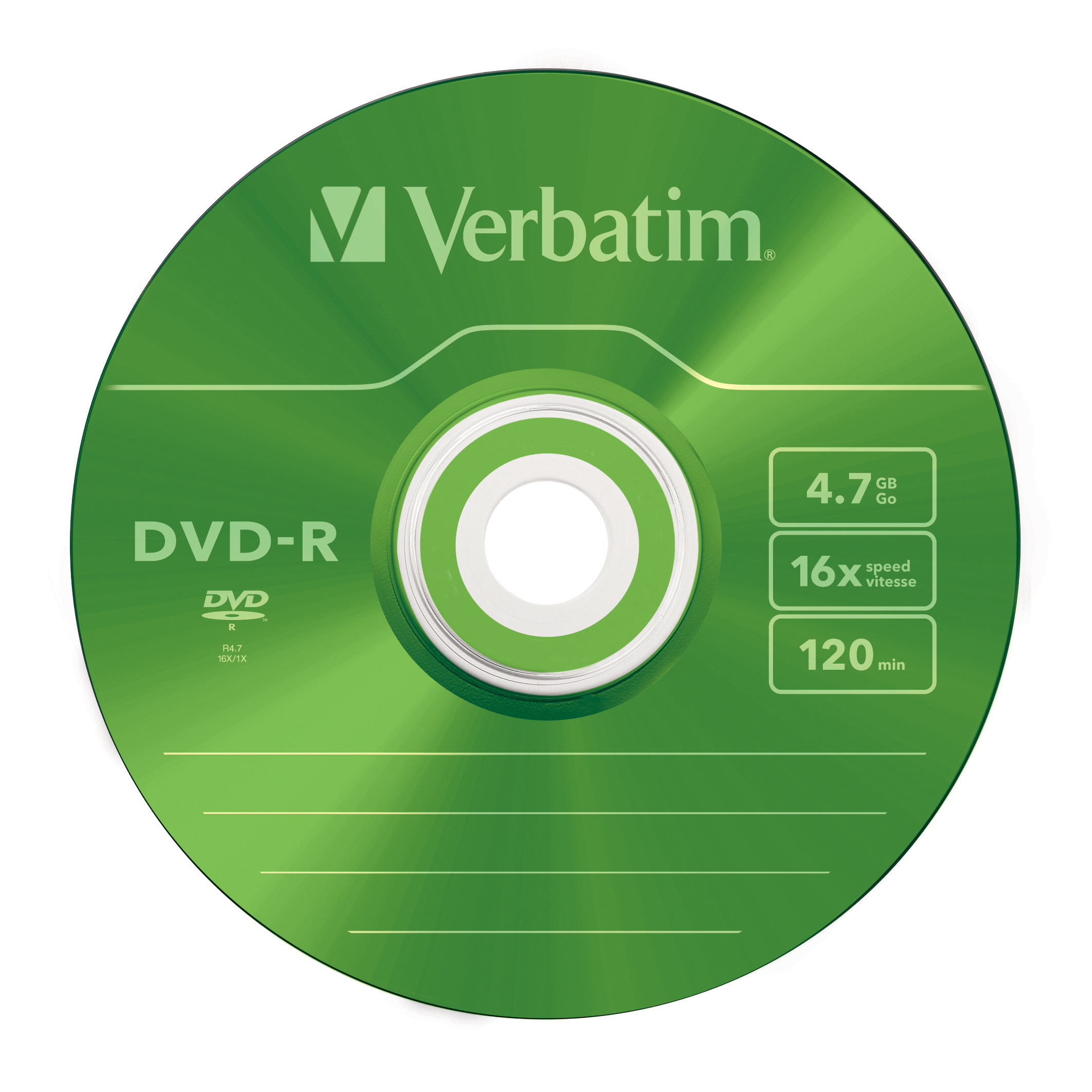 DVD-R Verbatim 4,7GB 5pcs Slim J. Colour 16x