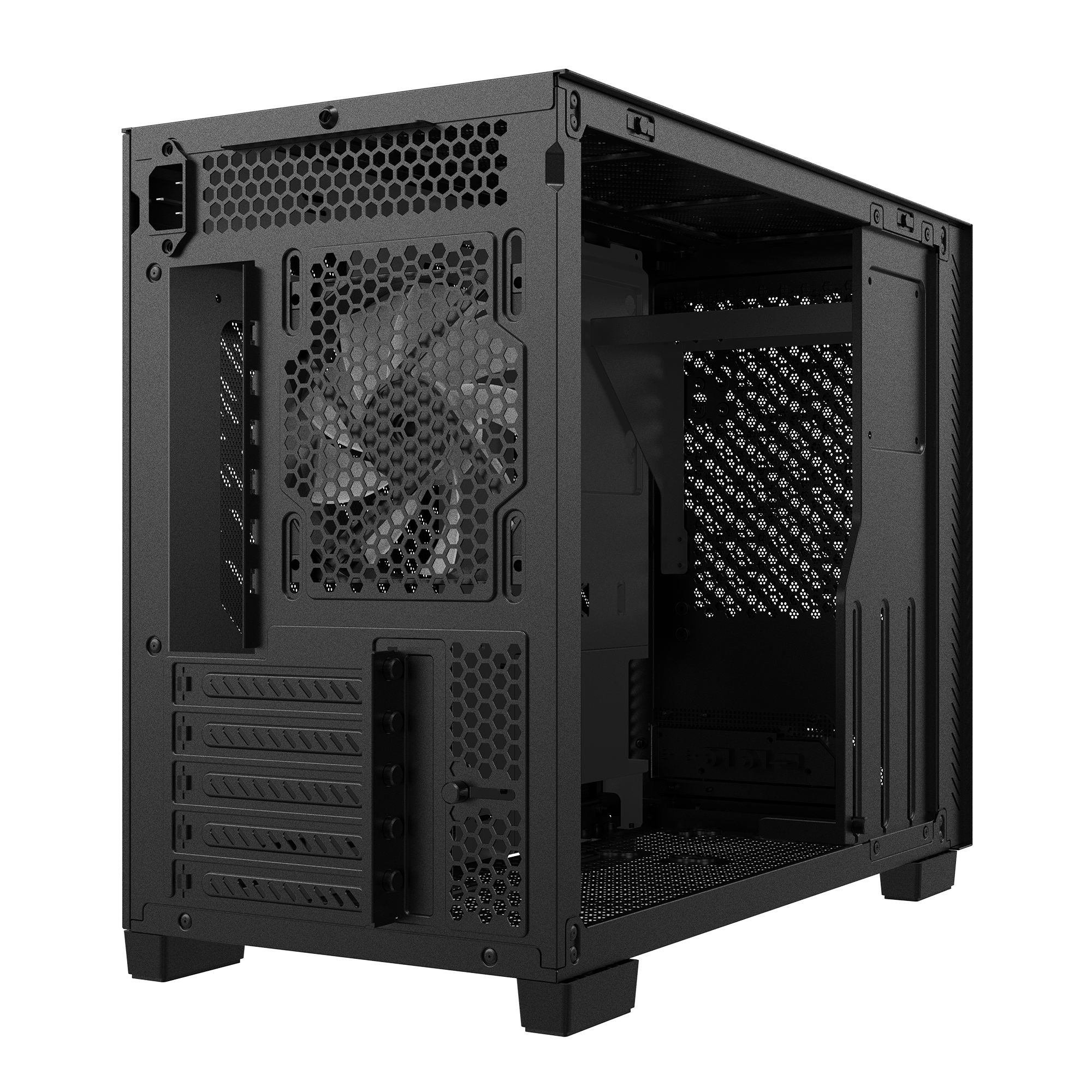 Geh XPG VALOR AIR NANO (ITX) Midi Tower schwarz retail
