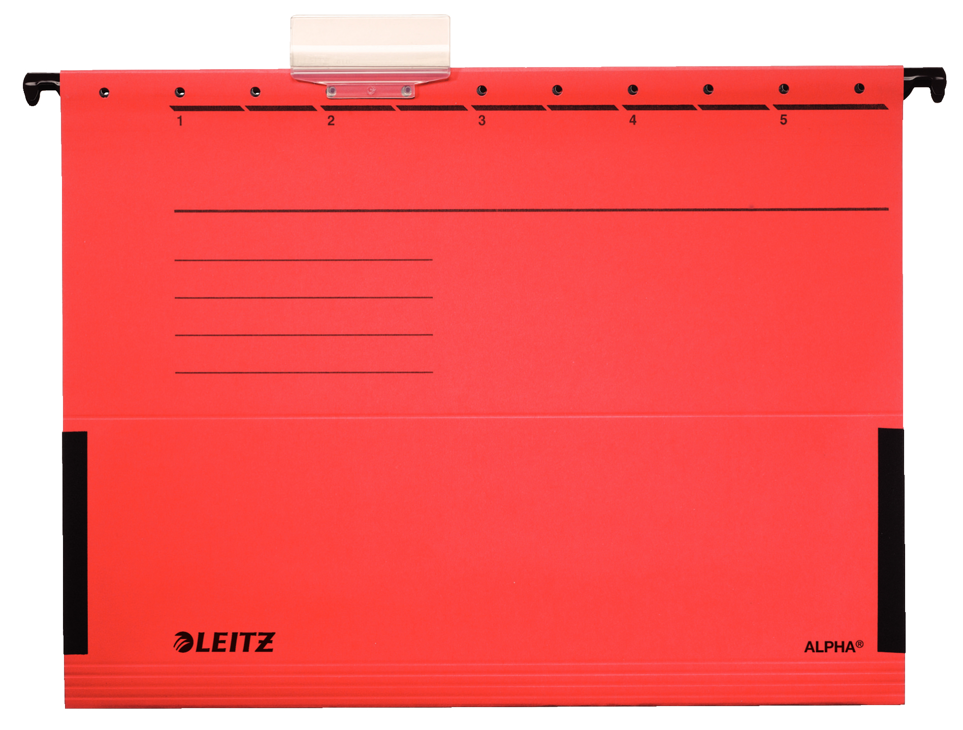 LEITZ Hängetaschen ALPHA® 1986 rot, 5 St.