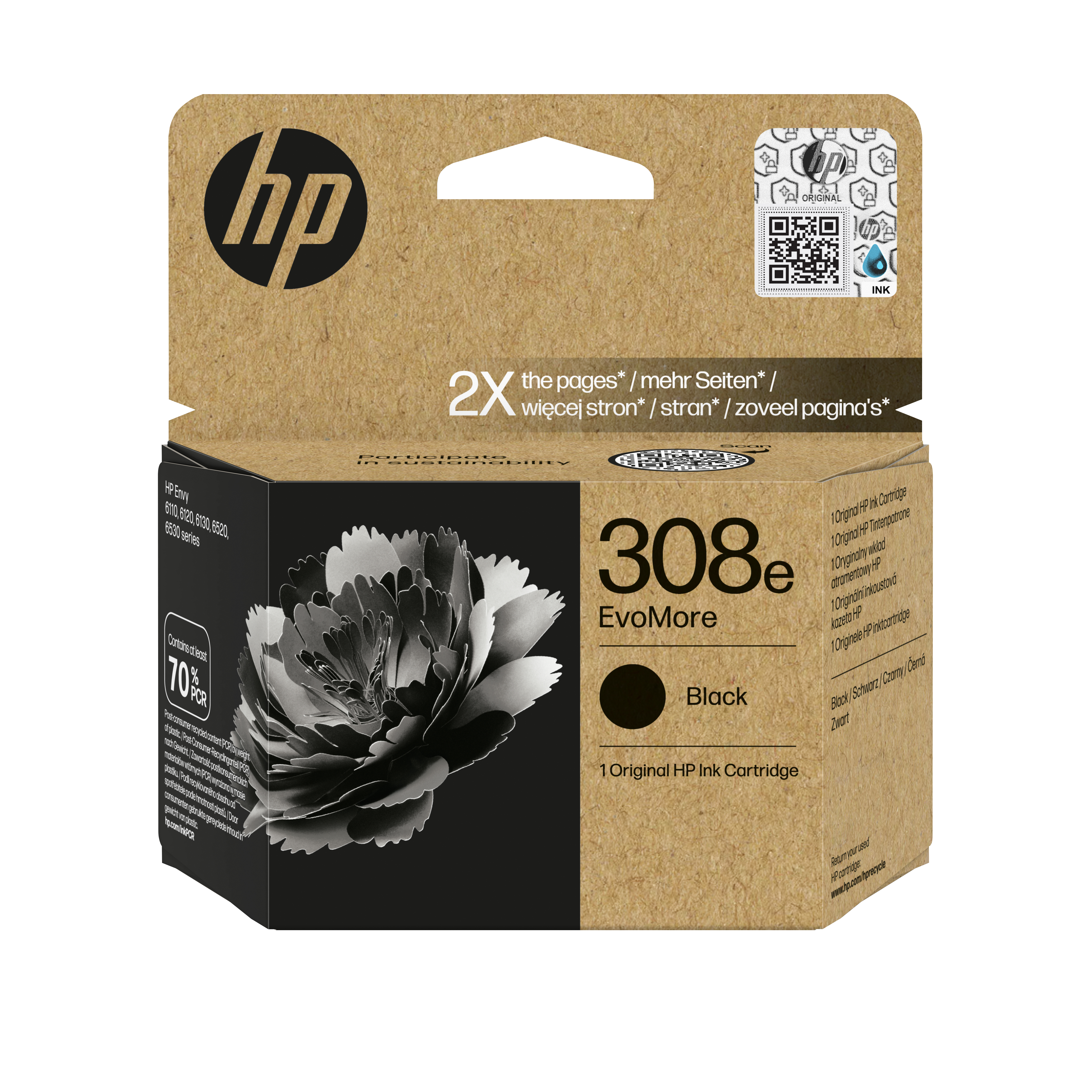 HP 308e(7FP22UE) schwarz Druckerpatrone