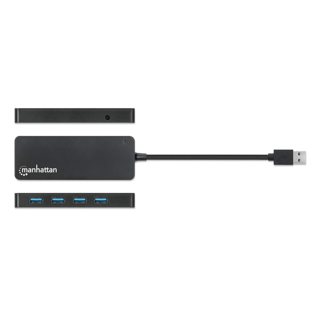 MANHATTAN 4-Port USB 3.2 Gen 1 Hub USB-A St./ 4x A-Buchse