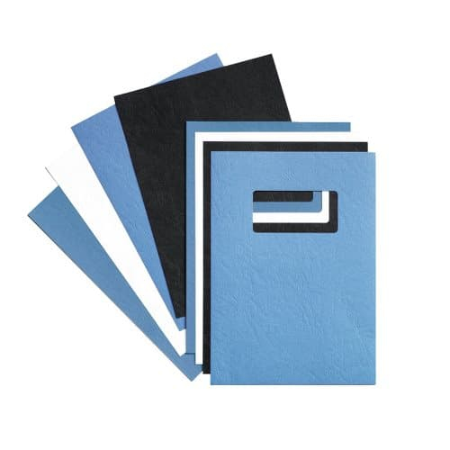 GBC Rückwände für Bindemappen blau, DIN A4 250 g/qm, 100 St.
