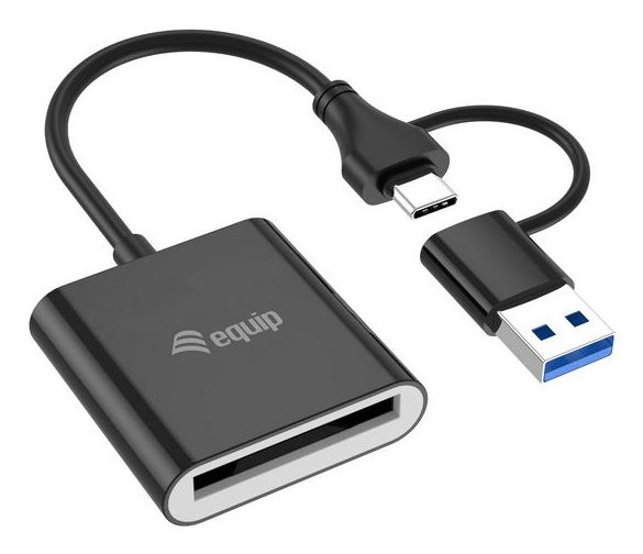 Equip Kartenleser CFexpress Type B USB-C/-A Adapt. 10Gbps