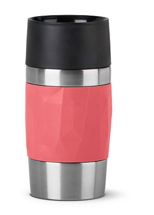 emsa Isolierbecher Travel Mug Compact rot 300,0 ml, 1 St.