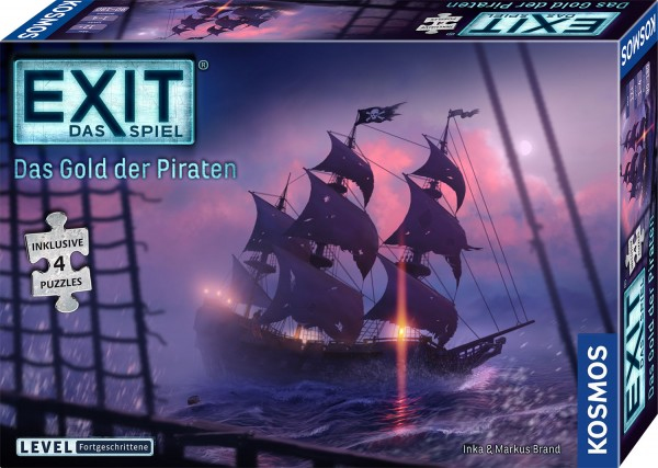 EXIT - Das Spiel + Puzzle - Das Gold der Piraten, Partyspiel