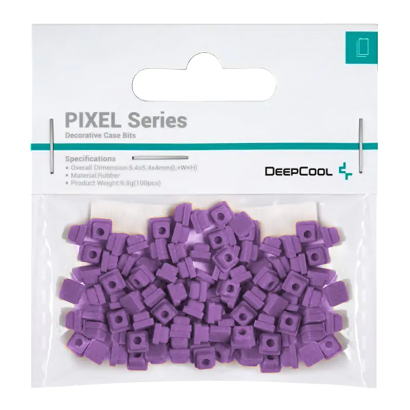 PIXEL Series violett, Dekoration