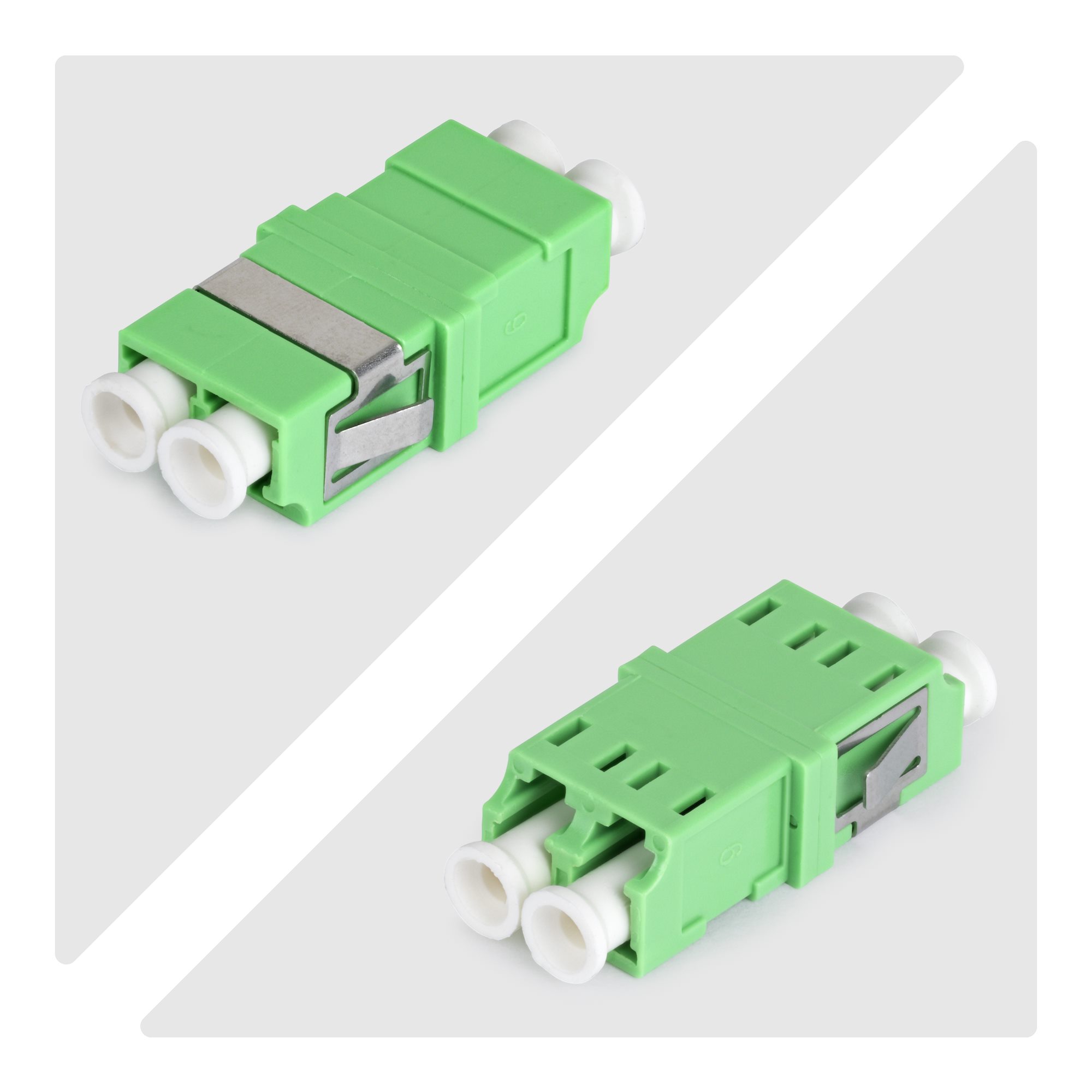 LC FIBER COUPLER 10 PACK OS2 .