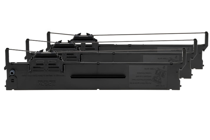 EPSON S015339 schwarz Farbbänder, 3 St.