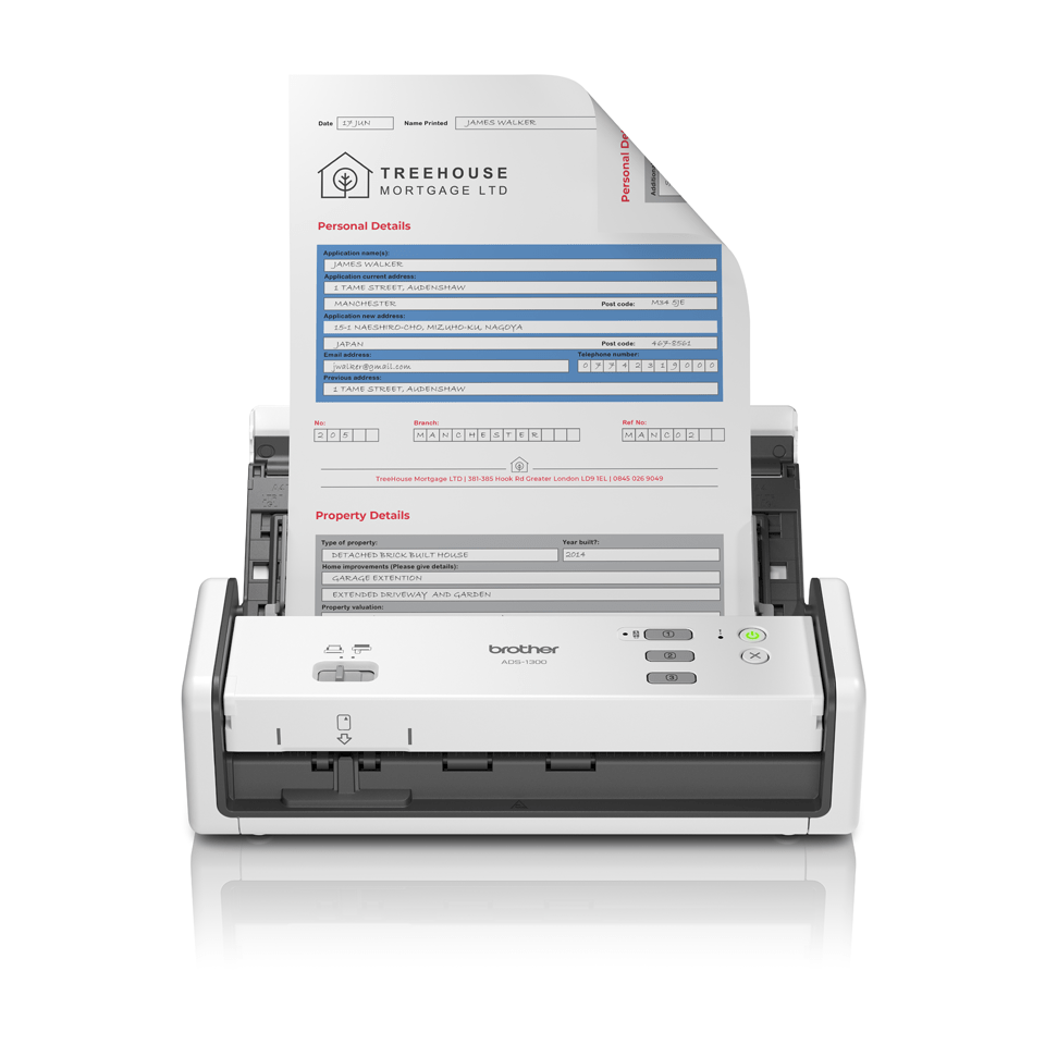 brother ADS-1300 Dokumentenscanner