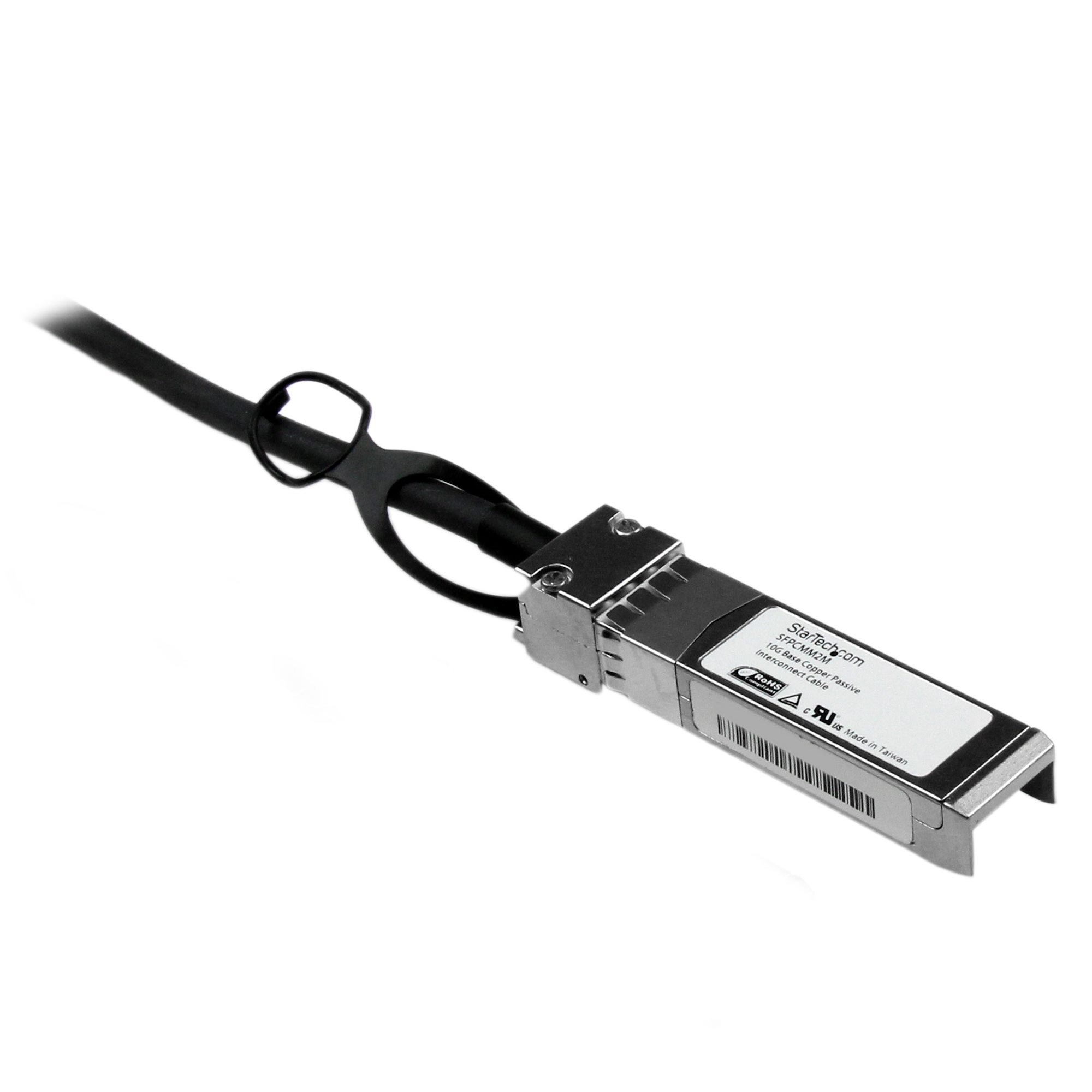 StarTech.com Cisco SFP+ Twinax Kabel 2 m Schwarz