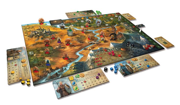 Die Legenden von Andor, Brettspiel