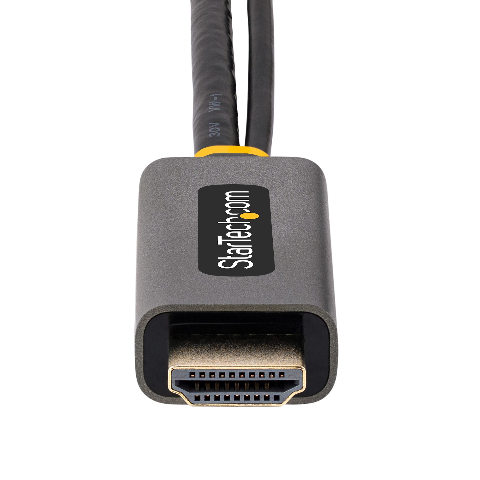 STARTECH.COM 30cm HDMI auf DisplayPort Adapter/Kabel Aktiver 4K 60Hz HDMI 2.0 auf DP 1.2 Konverter HDR USB Busbetrieben HDMI zu DP