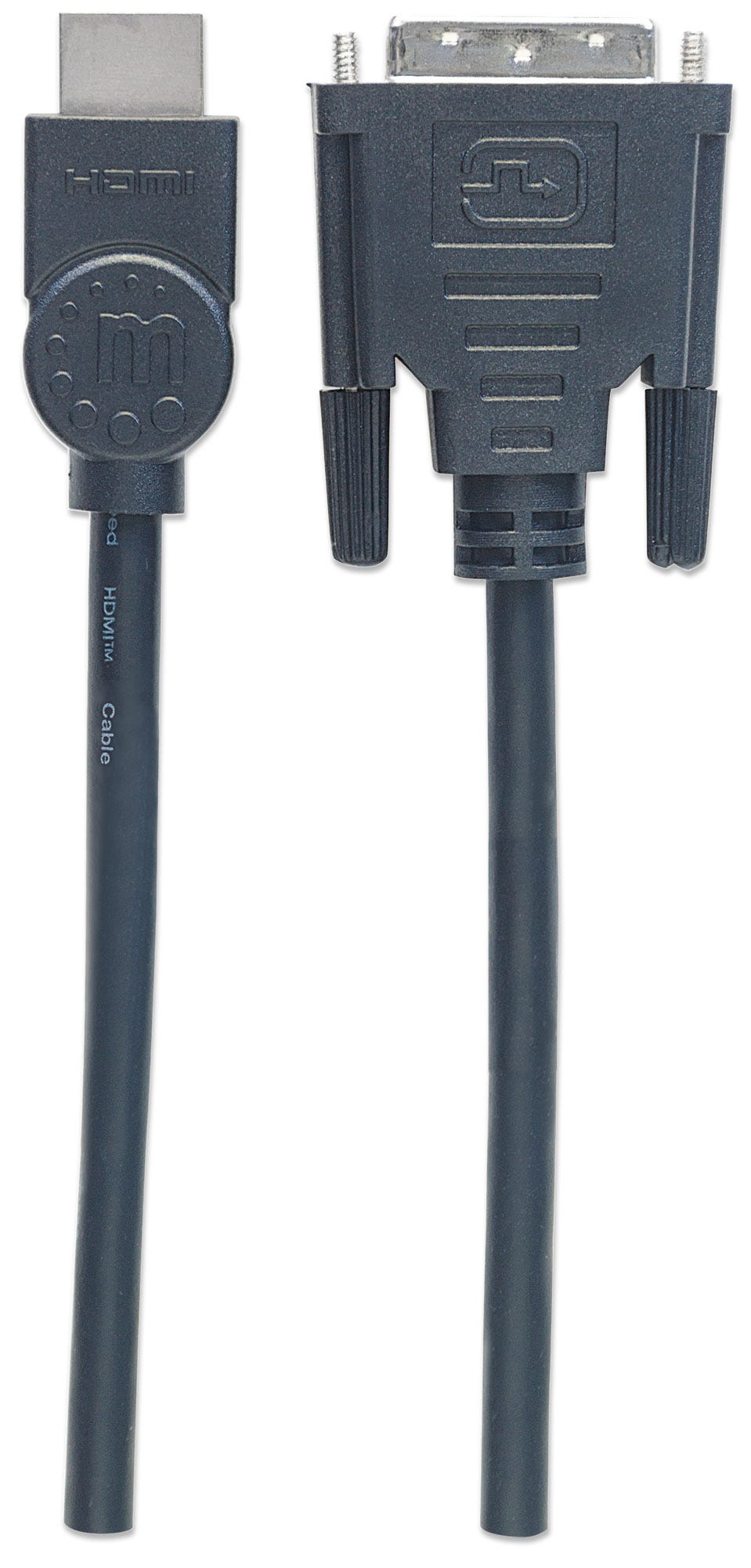 MANHATTAN HDMI 1.3 Kabel auf DVI-D DualLink St/St 3.0m bulk