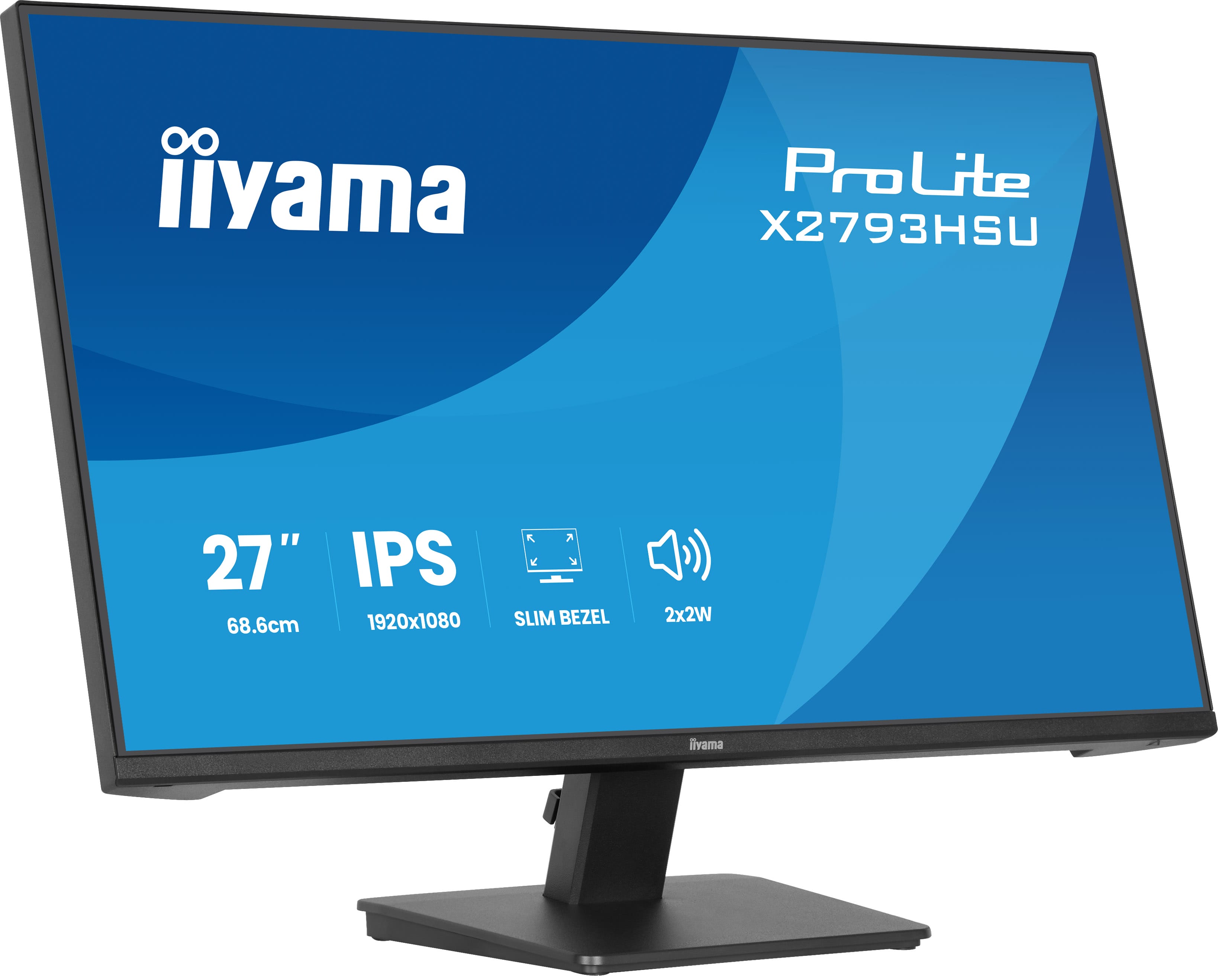 IIYAMA 68.6cm (27) X2793HSU-B1 16:9 HDMI+DP+2xUSB IPS