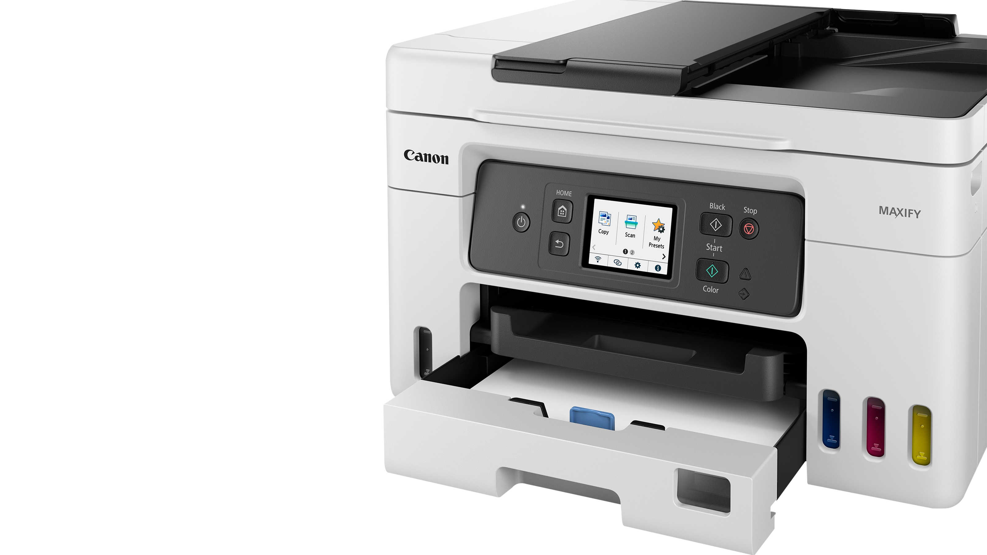 AKTION: Canon MAXIFY GX4050 4 in 1 Tintenstrahl-Multifunktionsdrucker grau mit 60 Euro CashBack
