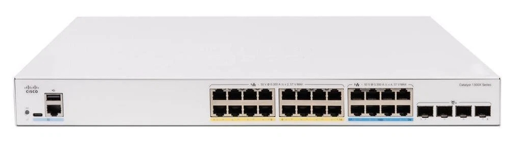 CATALYST 1300X 24-PORT GE POE 4X10G SFP+