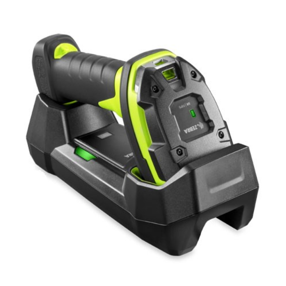 Zebra Bluetooth-Scanner LI3678-ER Kit 1D grün/schwarz
