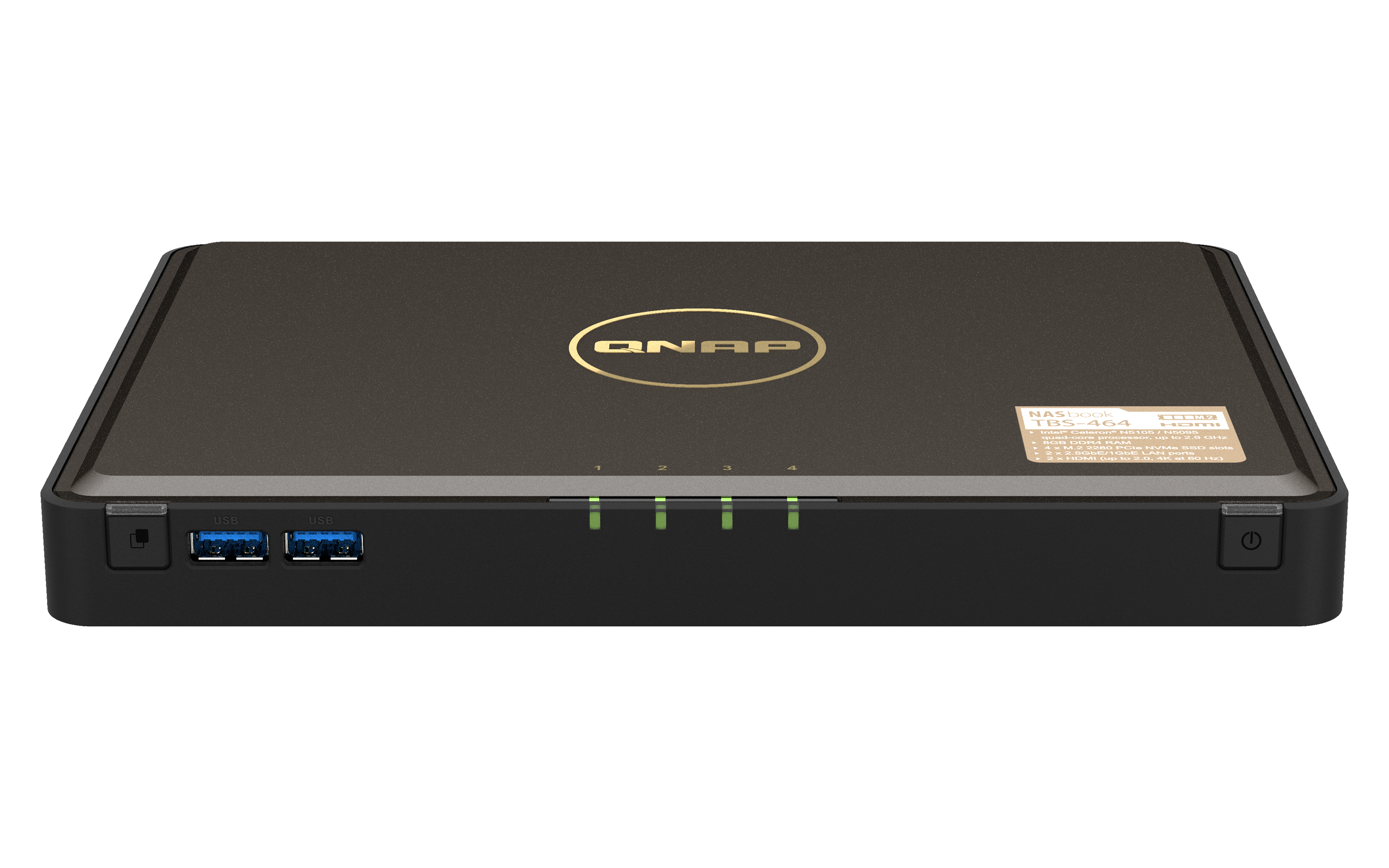 QNAP TBS-464-8G NASbook - NAS-Server