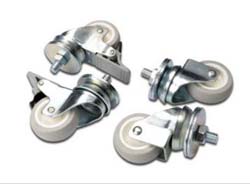 DIGITUS Laufrollen 4x Rollen 2x feststellbar 250kg pro Rolle